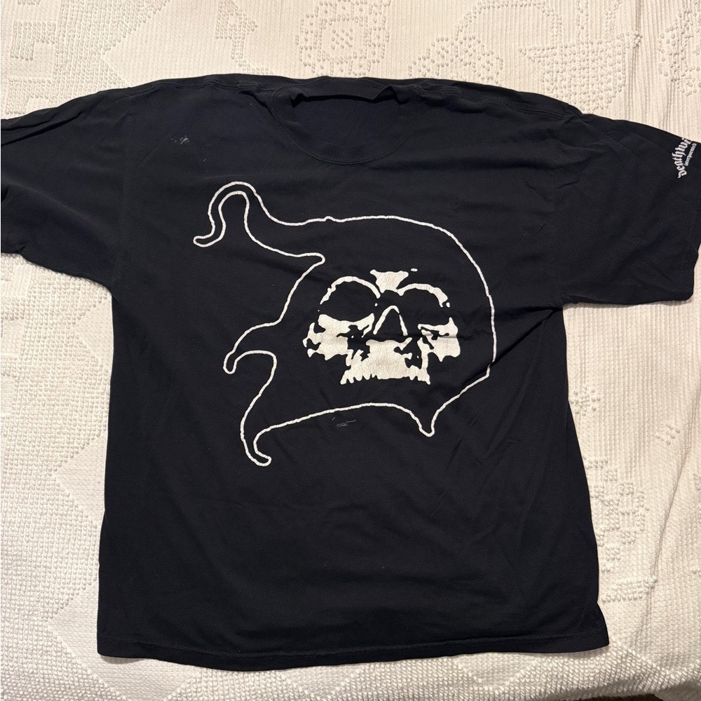 Doomriders - Metal band t-shirt, Deathwish branding on sleeve